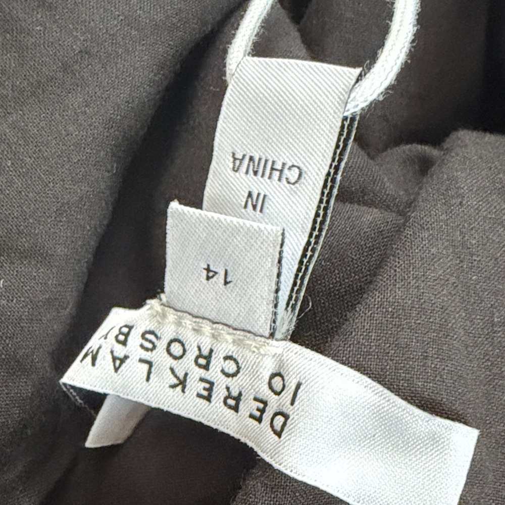 10 Crosby Derek Lam Black Mini Dress - Picture 6 of 7